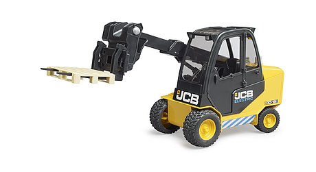 JCB TELETRUK CARRETILLA ELEVADORA DE TRANSPORTE BRUDER 02512