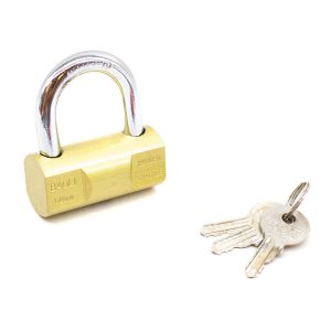 CANDADO BRONCEADO EN BLISTERS 60MM BAOLI LH-1276