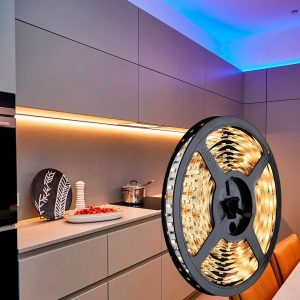 CINTA LED 12V 5 METROS LUZ CALIDA LH-2301