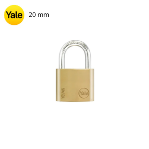 CANDADO YE1 ARCO BRONCE ESSENTIAL ECO 20mm (CAJA) YALE 10905