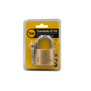 CANDADO YE1 ARCO BRONCE ESSENTIAL ECO 50mm (BLISTER) – 11746 YALE