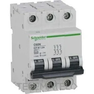 INTERRUPTOR MAGNETOTERMICO CONTROL POTENCIA C60N ICP-M 3P 10A 11953 SCHNEIDER