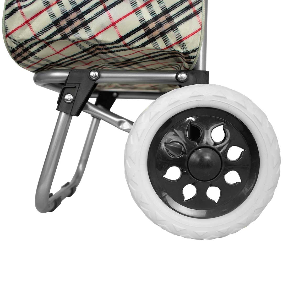 CARRITO DE ALUMINIO Y LONA PARA MANDADOS LH-1420 - Imagen 7