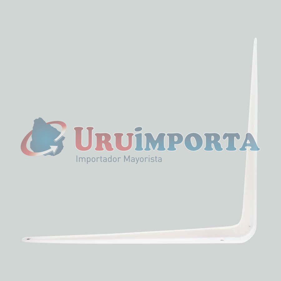 MENSULA METALICA 10″ X 12″ BLANCA LH-182 - Imagen 4