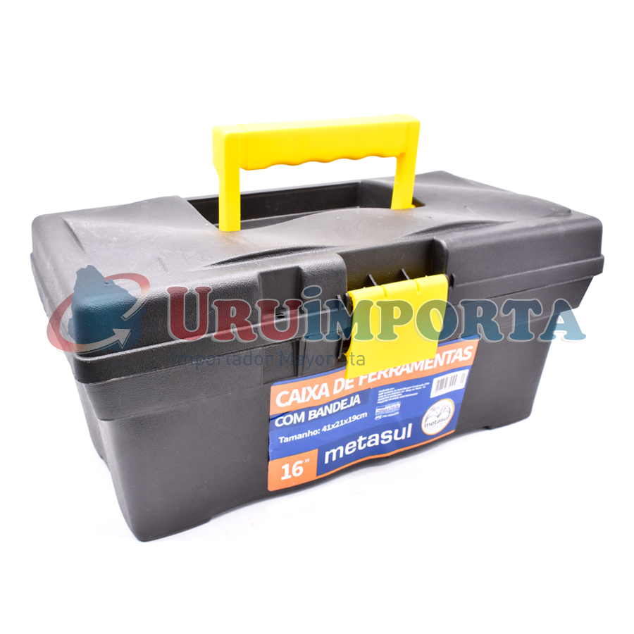 CAJA DE HERRAMIENTAS 41X19X21CM METASUL 013601008 - Imagen 6