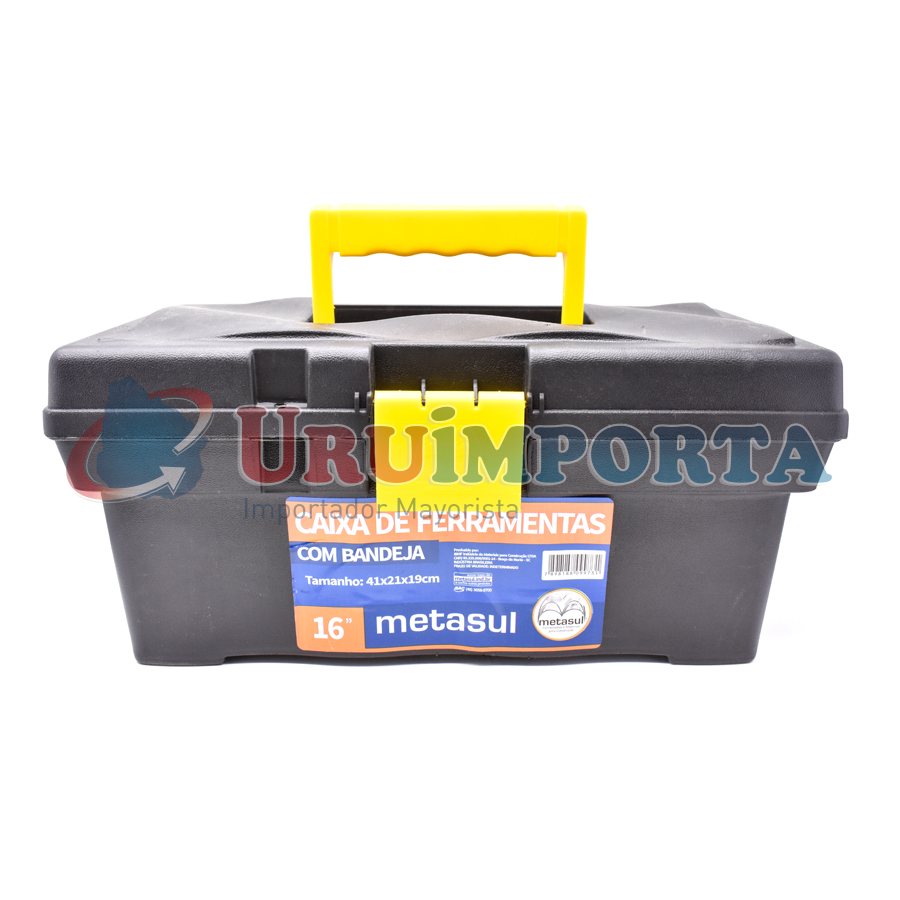 CAJA DE HERRAMIENTAS 41X19X21CM METASUL 013601008 - Imagen 2