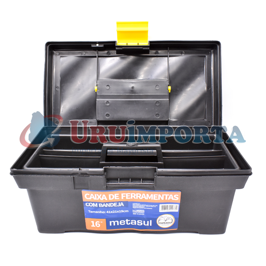 CAJA DE HERRAMIENTAS 41X19X21CM METASUL 013601008 - Imagen 3
