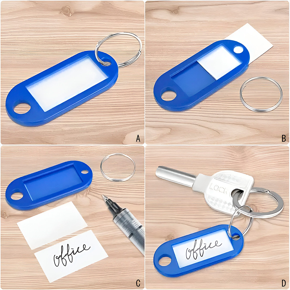 LLAVERO IDENTIFICATORIO X12PZ. EN BOLSA LH-556 - Imagen 3