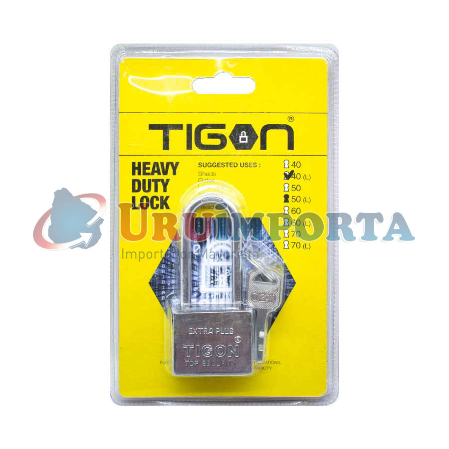 CANDADO TIGON ARO LARGO 40MM LH-331 - Imagen 8