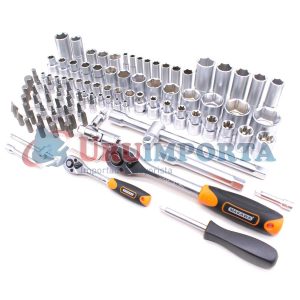 JUEGO DE DADO Y PUNTA 1/2-1/4” 108P MAKAWA TW-108P