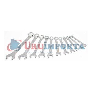 LLAVE COMBINADA 11PZ 6-19MM ALE-MAN YOS011