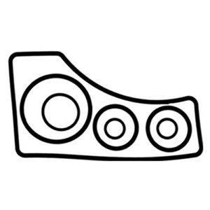 SIERRA, SET DE SELLOS P/COLA DE MOTOR MARINO