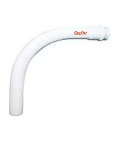 CODO PVC GRAN RADIO 90 X 12 GERFOR