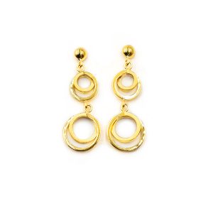 Aretes Emberly – Oro 18K