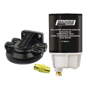 SEACHOICE, FILTRO DE COMBUSTIBLE CON RECIPIENTE DE METAL