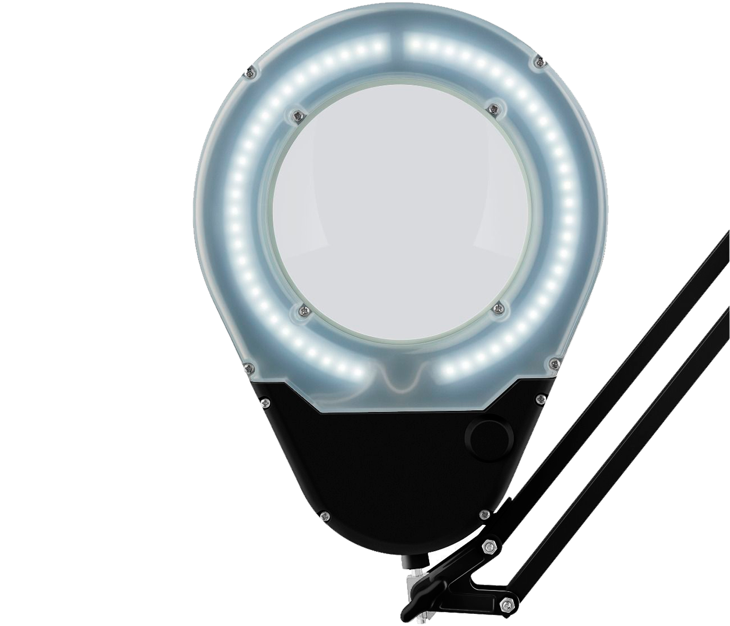 LAMPARA LEDS CON LUPA (Steren) COLOR NEGRO - Imagen 2