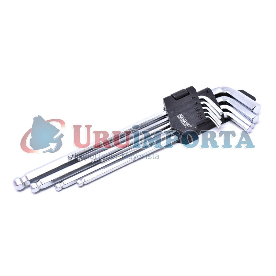 LLAVE ALLEN 9PZ TIPO BOLA KAMASA KM-064