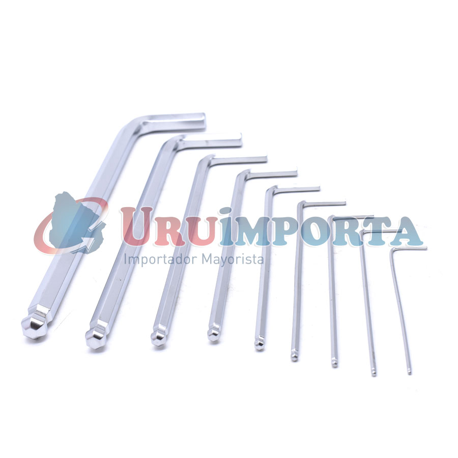 LLAVE ALLEN 9PZ TIPO BOLA KAMASA KM-064 - Imagen 2