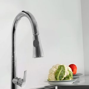 GRIFO ALTO PARA COCINA MODELO CISNE LH-3009