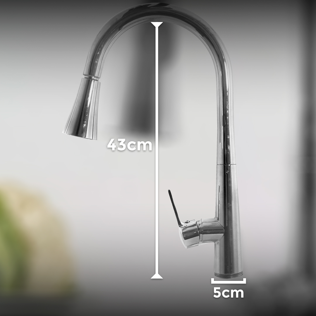 GRIFO ALTO PARA COCINA MODELO CISNE LH-3009 - Imagen 3