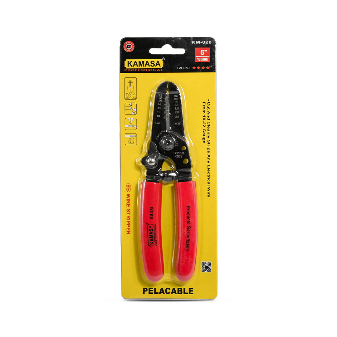 PINZA PELACABLE 6 KAMASA KM-028 - Imagen 4
