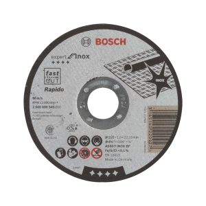 Disco Abrasivo Corte Expert for INOX 115X1.0 (Recto) BOSCH 2608.600.545-000