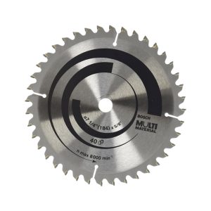 Disco Sierra Circular 7-1/4X 40D Multimaterial BOSCH 2608.640.943-000