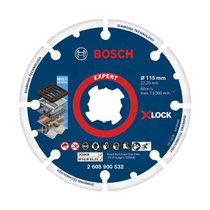 Disco Diamantado X-LOCK para Metal 4-1/2″ 22,23mm BOSCH 2608.900.532-000