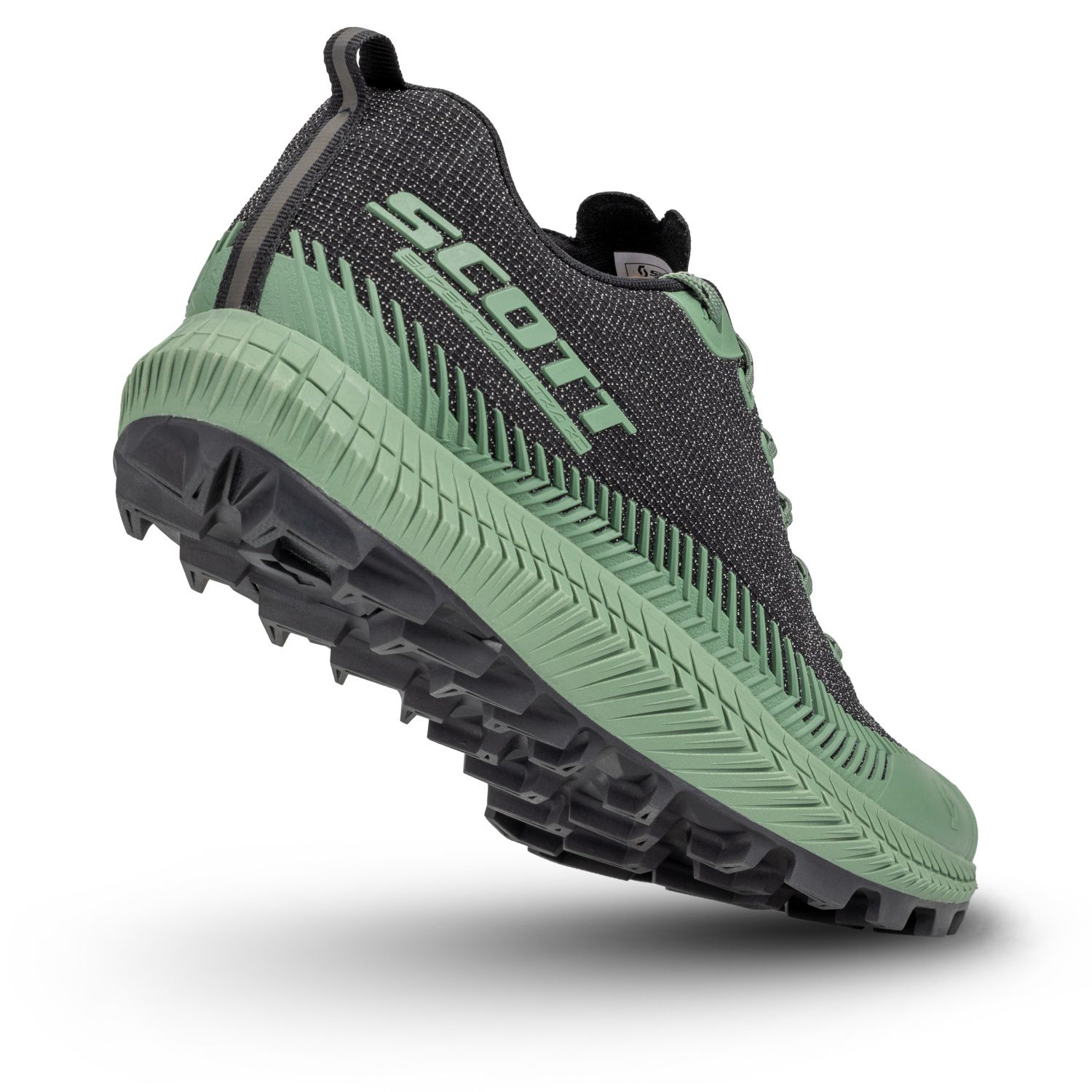SUPERTRAC ULTRA RC NEGRAS / VERDE FROST ZAPATILLAS SCOTT RUNNING 267682 - Imagen 2