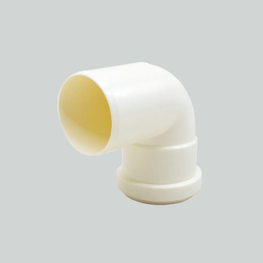 CODO 90 GRADOS 50MM BLANCO DE PVC KRONA K-617