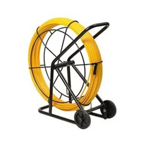 PASACABLES FIBRA AUTOENERGÉTICA 9mm 60m VH800 AMARILLO 30915060 ESTIARE
