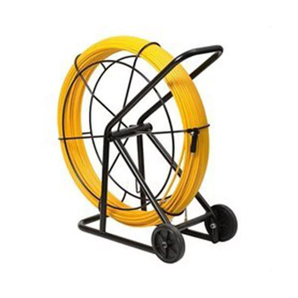 PASACABLES FIBRA AUTOENERGÉTICA 9mm 60m VH800 AMARILLO 30915060 ESTIARE