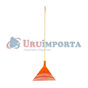 ESCOBILLA JARDIN PLASTICA CON CABO LH-1660