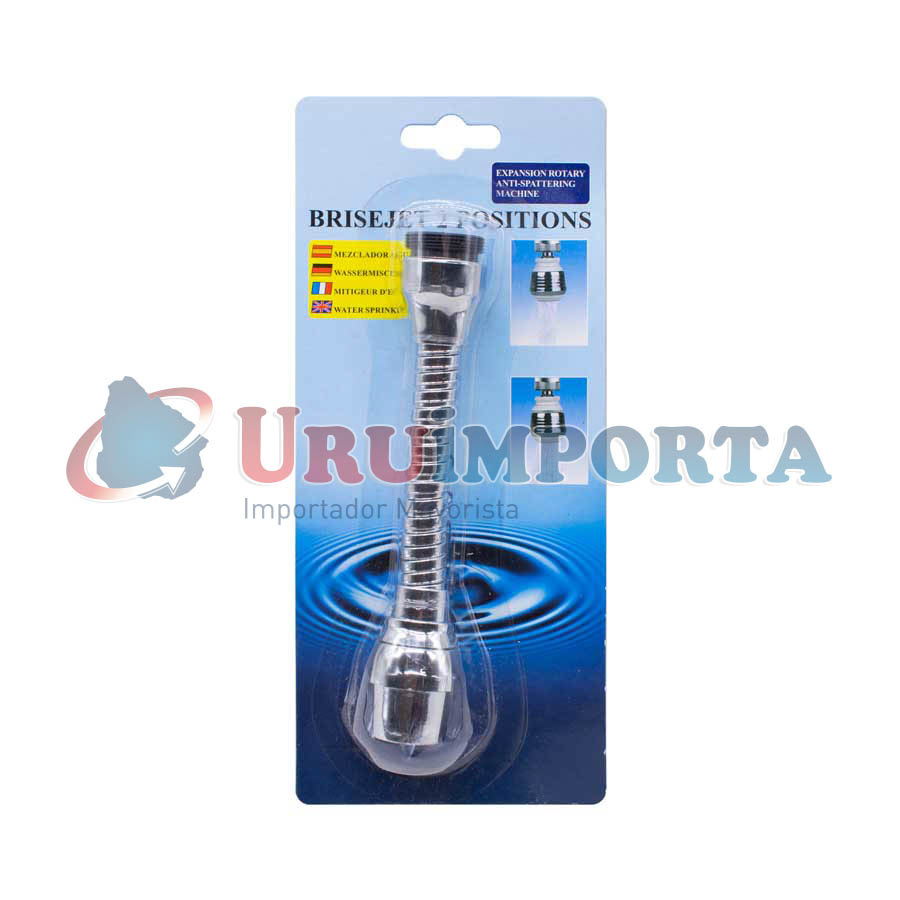 EXTENSIBLE CON PUNTERO CROMADO PARA CANILLA LH1598 - Imagen 5