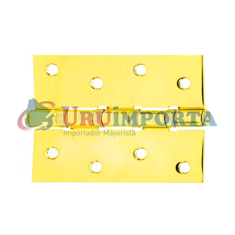 BISAGRA DORADA REFORZADA 4″ 2 UNID OXFORD LH-959 - Imagen 2