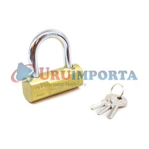 CANDADO BRONCEADO EN BLISTERS 80MM BAOLI LH-1278