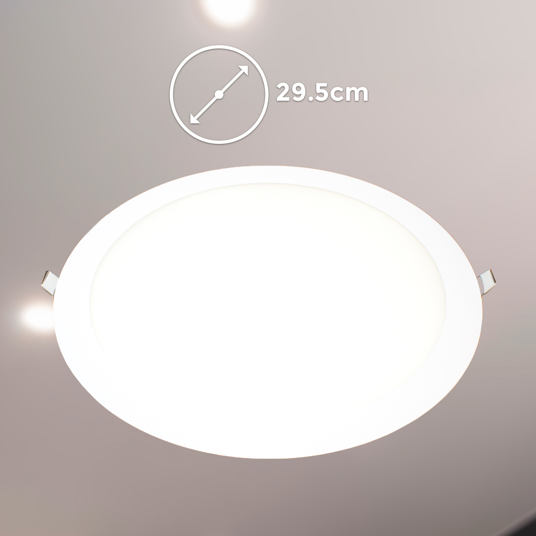 ARTEFACTO LED 24W REDON LUZ CALID LED LIFE LH-2010 - Imagen 2