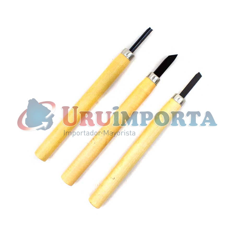 GUBIAS MINI 6 PZ M/MADERA EN BLISTERS RC2289 - Imagen 4