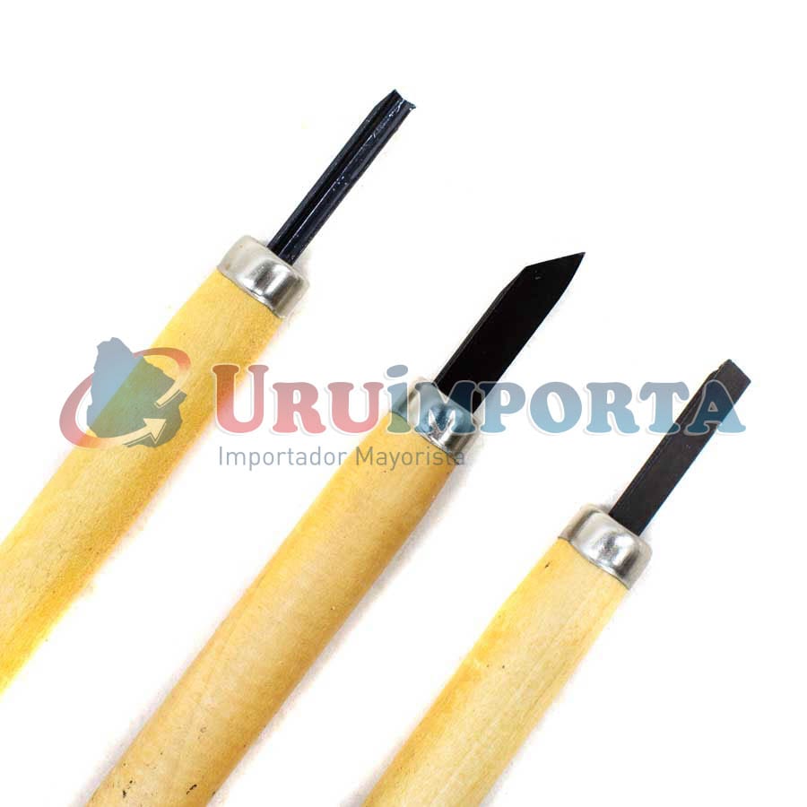 GUBIAS MINI 6 PZ M/MADERA EN BLISTERS RC2289 - Imagen 5