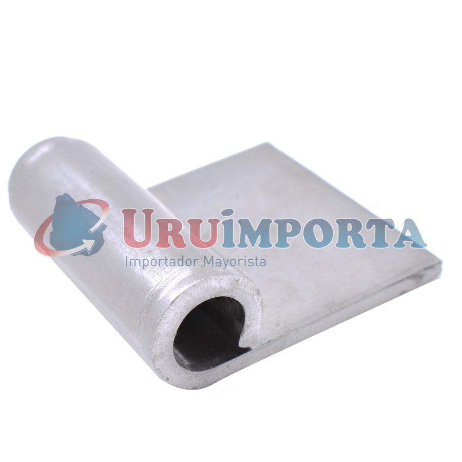 BISAGRA POMELA 80MM DE HIERRO PARA SOLDAR LH-2046 - Imagen 4