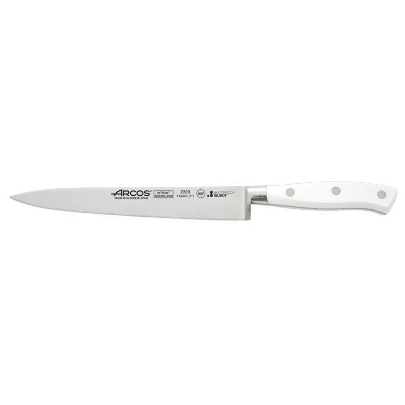 Arcos Riviera Blanc – Cuchillo de lenguado 170 mm (estuche)