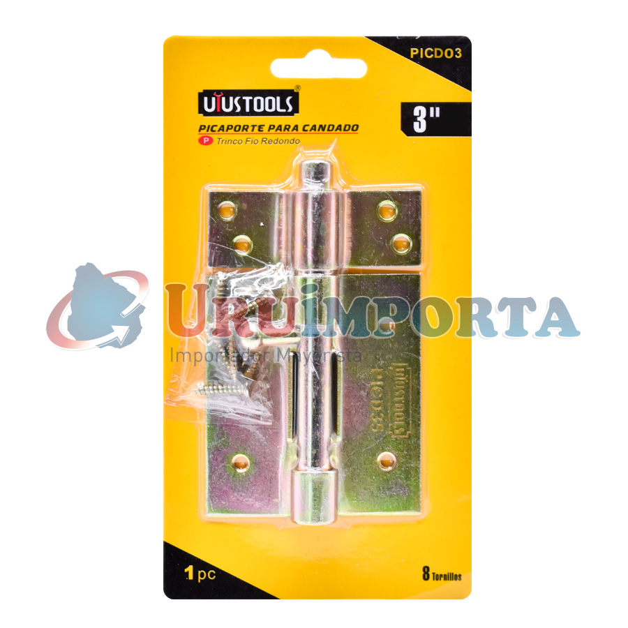 PASADOR 3″ CON PORTA CANDADO UYUSTOOLS PICD03 - Imagen 4