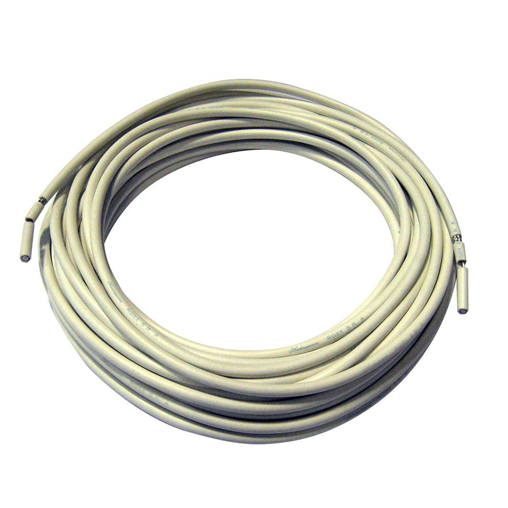 SHAKESPEARE, ROLLO CABLE COAXIAL RG-8X X 50FT (15.24ML) 50-OHM BAJA PERDIDA, BLANCO