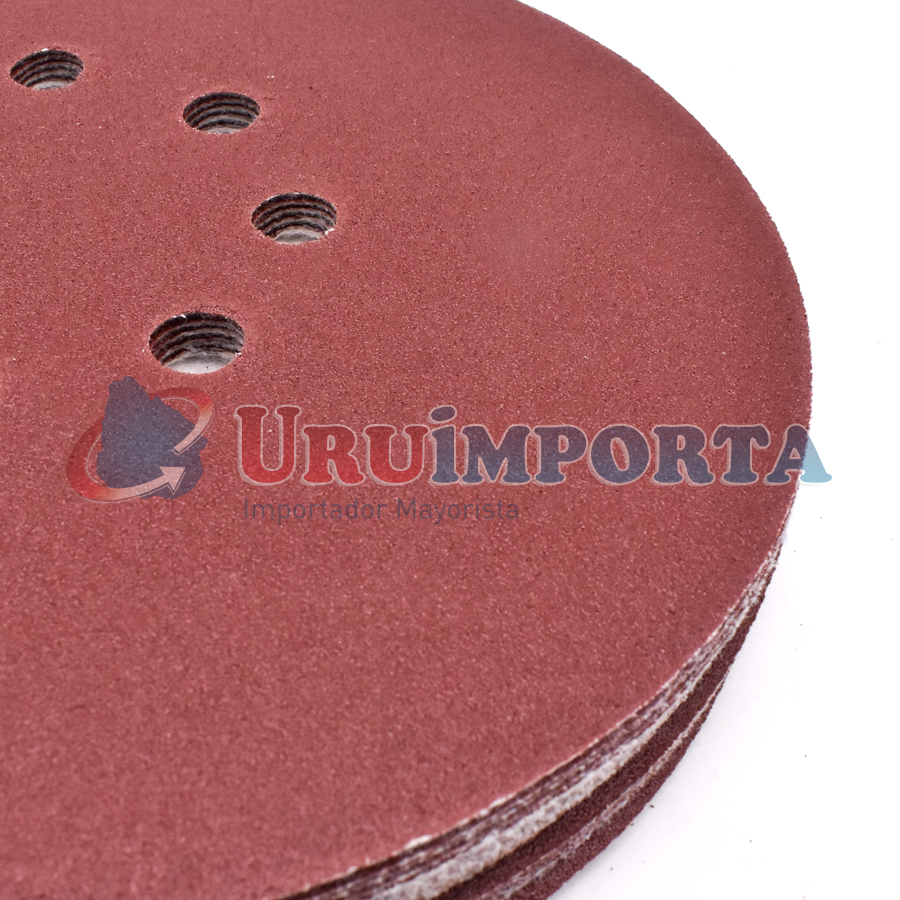 DISCO DE LIJA C/VELCRO 50UN 180MM P60 LH-4147 - Imagen 2