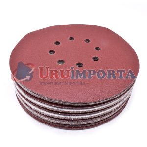 DISCO DE LIJA C/VELCRO 50UN 180MM P60 LH-4147