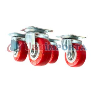 RUEDA NARANJA 50MM 4PZ EN BLISTERS LH-2493