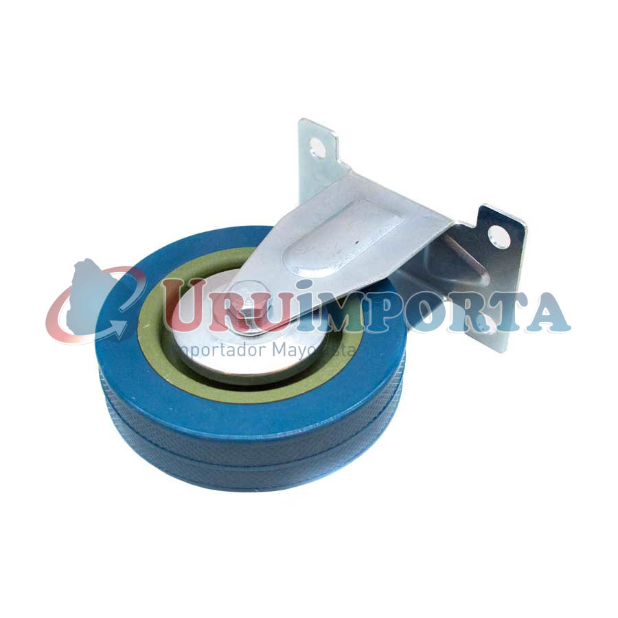 RUEDA FIJA 3″ DE GOMA-METAL LH-2466 - Imagen 4