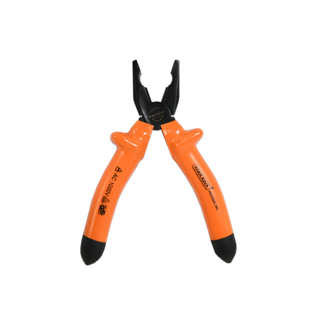 PINZA UNIVERSAL 8″ C/AISLA P/ELECTRICISTA MK-0762 - Imagen 3