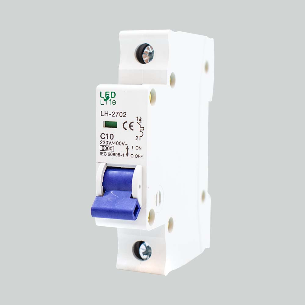 LLAVE TERMICA UNIPOLAR 10A LED LIFE LH-2702 - Imagen 4