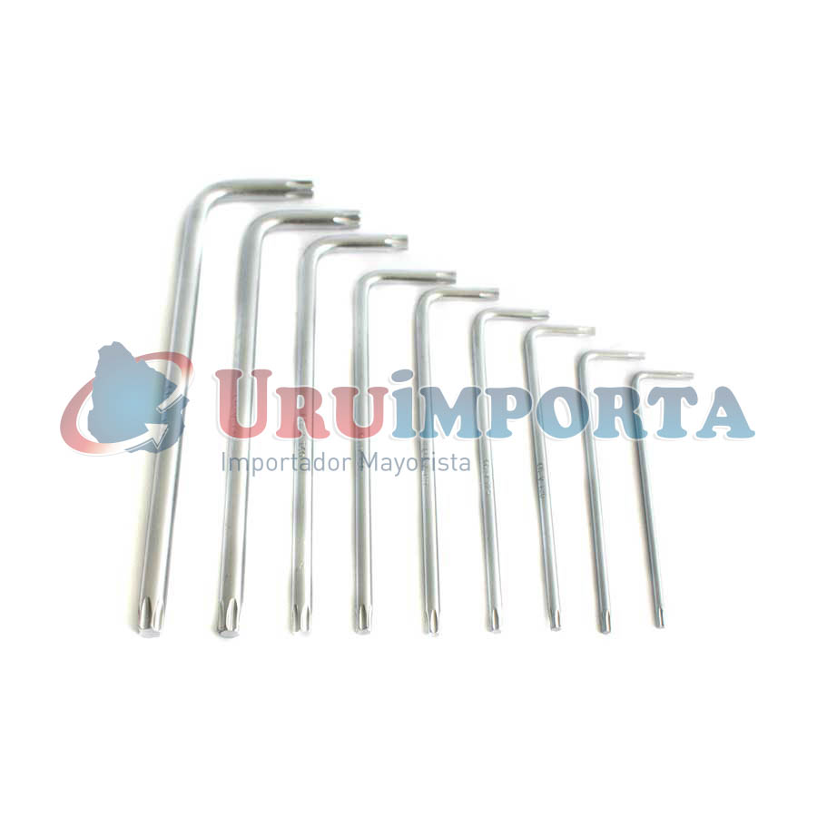 LLAVE TORX 9PZ T10-T50 MAKAWA MK-0353 - Imagen 3